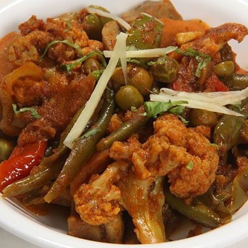 vegetarian curry dish